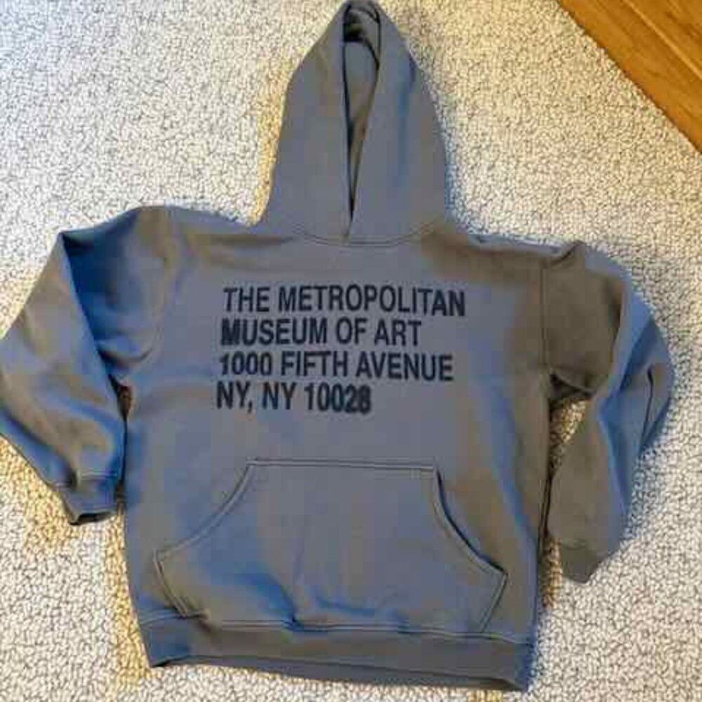 The MET X PacSun Grey Hoodie Size S